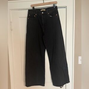 Levi Ribcage Wide Leg Jeans